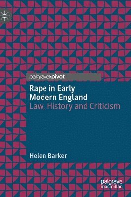 bokomslag Rape in Early Modern England