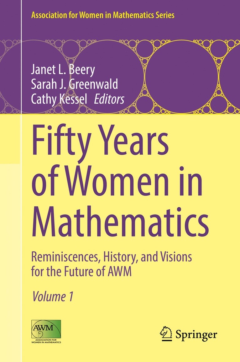 Janet L. Beery, Sarah J. Greenwald, Cathy Kessel - Fifty Years of Women in Mathematics, Inbunden