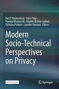 bokomslag Modern Socio-Technical Perspectives on Privacy