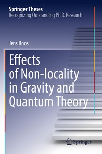 bokomslag Effects of Non-locality in Gravity and Quantum Theory