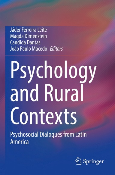 bokomslag Psychology and Rural Contexts