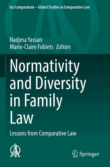 Nadjma Yassari, Marie-Claire Foblets - Normativity and Diversity in Family Law, Häftad