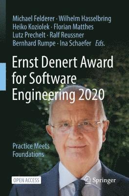 bokomslag Ernst Denert Award for Software Engineering 2020