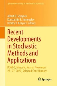 bokomslag Recent Developments in Stochastic Methods and Applications