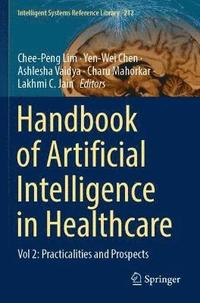 bokomslag Handbook of Artificial  Intelligence in Healthcare