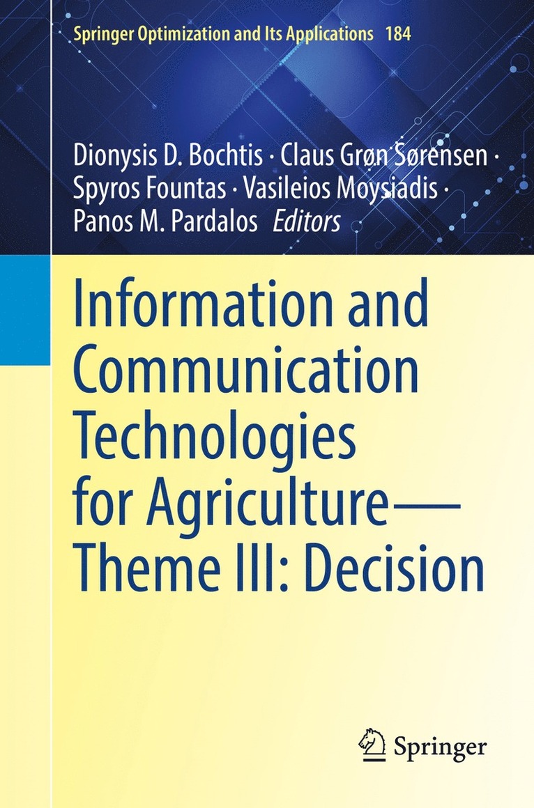 Information and Communication Technologies for Agriculture—Theme III: Decision