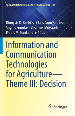 Information and Communication Technologies for AgricultureTheme III: Decision 1