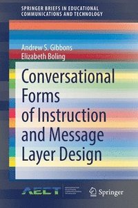 bokomslag Conversational Forms of Instruction and Message Layer Design