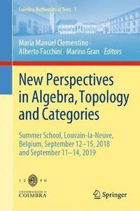 bokomslag New Perspectives in Algebra, Topology and Categories