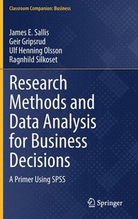 bokomslag Research Methods and Data Analysis for Business Decisions