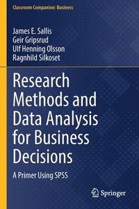 bokomslag Research Methods and Data Analysis for Business Decisions