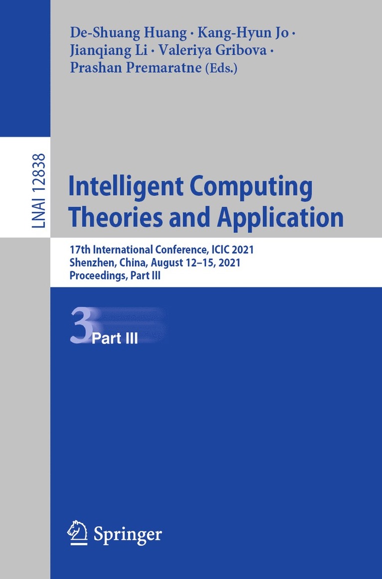 Intelligent Computing Theories and Application 1