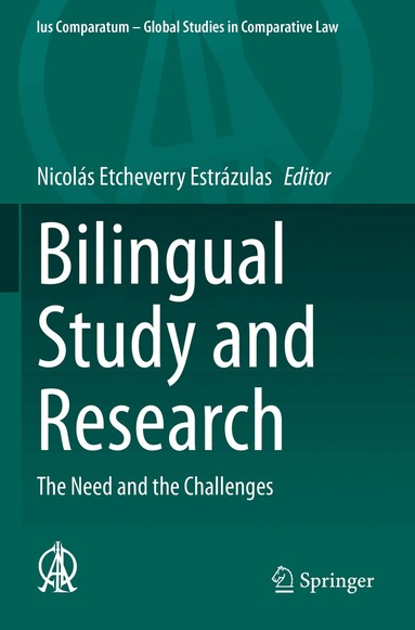 Nicolás Etcheverry Estrázulas - Bilingual Study and Research, Häftad