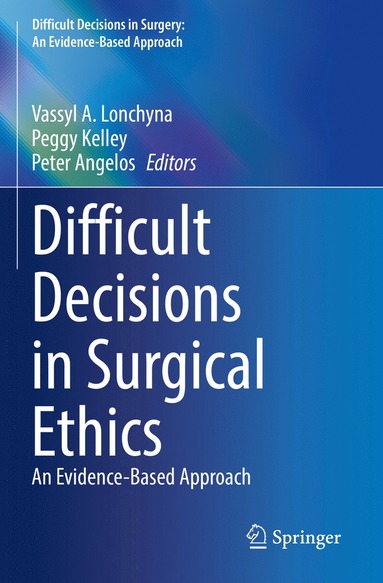 bokomslag Difficult Decisions in Surgical Ethics