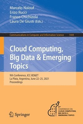 Cloud Computing, Big Data & Emerging Topics 1