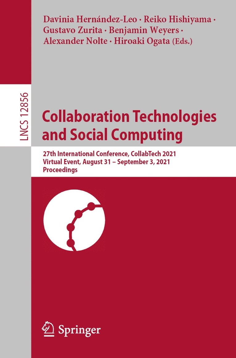 Collaboration Technologies and Social Computing 1