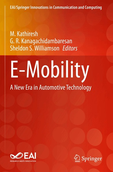 M. Kathiresh, G. R. Kanagachidambaresan, Sheldon S. Williamson - E-Mobility, Häftad