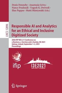 bokomslag Responsible AI and Analytics for an Ethical and Inclusive Digitized Society