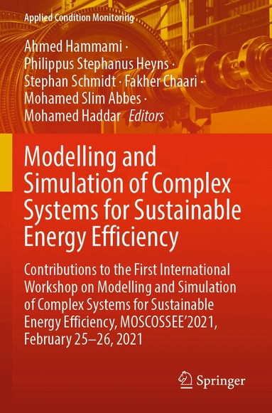 Ahmed Hammami, Philippus Stephanus Heyns, Stephan Schmidt, Fakher Chaari, Mohamed Slim Abbes, Mohamed Haddar - Modelling and Simulation of Complex Systems for Sustainable Energy Efficiency, Häftad