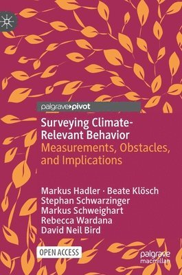 bokomslag Surveying Climate-Relevant Behavior