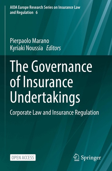 Pierpaolo Marano, Kyriaki Noussia - Governance of Insurance Undertakings, Häftad