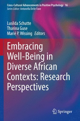 bokomslag Embracing Well-Being in Diverse African Contexts: Research Perspectives