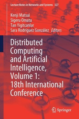 bokomslag Distributed Computing and Artificial Intelligence, Volume 1: 18th International Conference