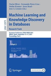 bokomslag Machine Learning and Knowledge Discovery in Databases. Research Track