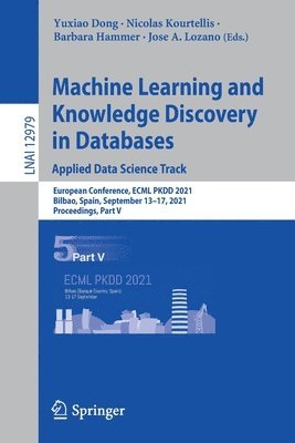 Machine Learning and Knowledge Discovery in Databases. Applied Data Science Track 1