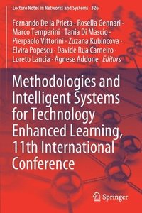 bokomslag Methodologies and Intelligent Systems for Technology Enhanced Learning, 11th International Conference