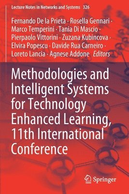 Methodologies and Intelligent Systems for Technology Enhanced Learning, 11th International Conference 1