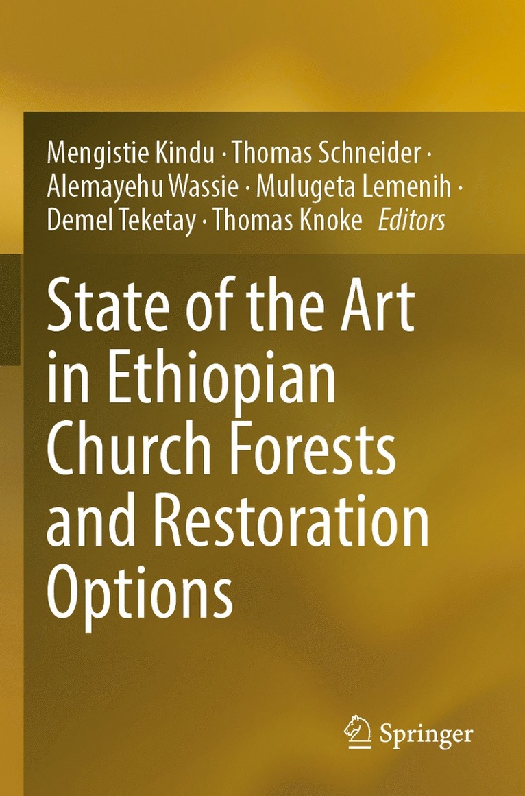 Mengistie Kindu, Thomas Schneider, Alemayehu Wassie, Mulugeta Lemenih, Demel Teketay, Thomas Knoke - State of the Art in Ethiopian Church Forests and Restoration Options, Häftad