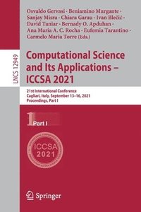 bokomslag Computational Science and Its Applications  ICCSA 2021