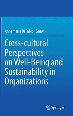 bokomslag Cross-cultural Perspectives on Well-Being and Sustainability in Organizations