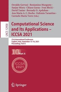 bokomslag Computational Science and Its Applications - ICCSA 2021