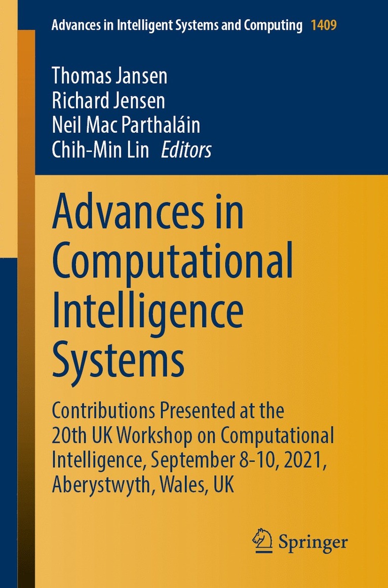 Advances in Computational Intelligence Systems 1