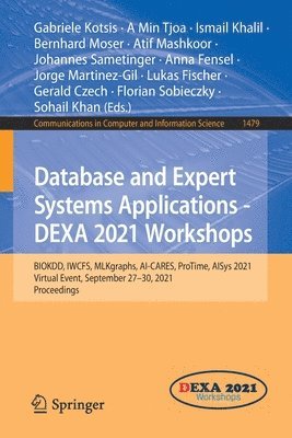 Database and Expert Systems Applications - DEXA 2021 Workshops 1