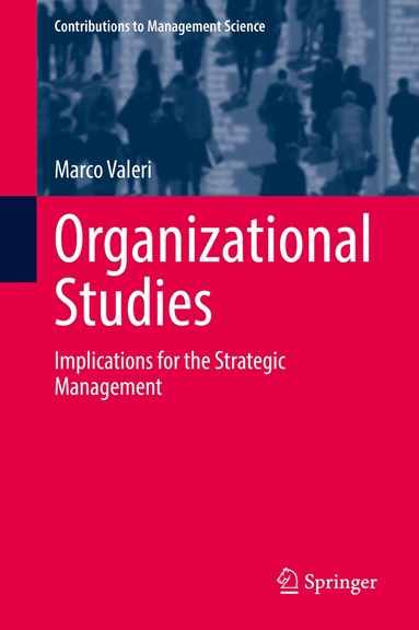 Marco Valeri - Organizational Studies, Inbunden