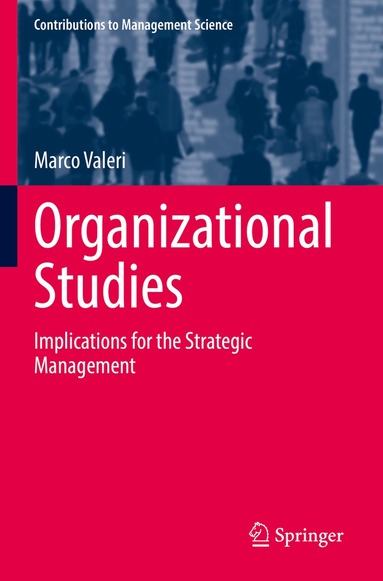 Marco Valeri - Organizational Studies, Häftad
