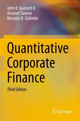 bokomslag Quantitative Corporate Finance