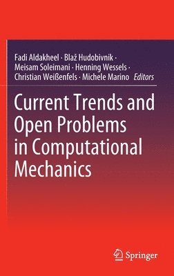 bokomslag Current Trends and Open Problems in Computational Mechanics