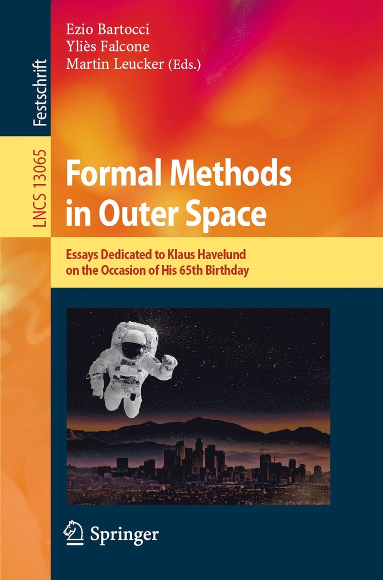 Ezio Bartocci, Yliès Falcone, Martin Leucker, Ylies Falcone, Martin Falcone, Yliès - Formal Methods in Outer Space, Häftad