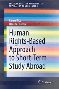 bokomslag Human Rights-Based Approach to Short-Term Study Abroad