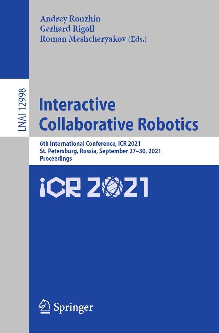 Interactive Collaborative Robotics 1