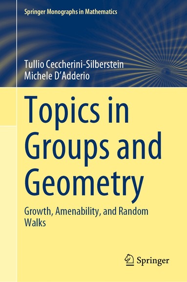 Tullio Ceccherini-Silberstein, Michele D'Adderio - Topics in Groups and Geometry, Inbunden