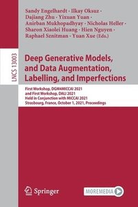 bokomslag Deep Generative Models, and Data Augmentation, Labelling, and Imperfections