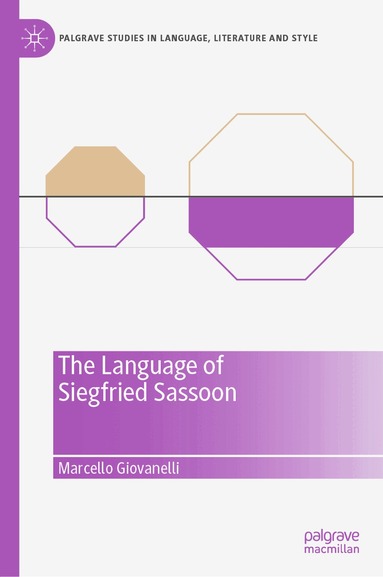 Marcello Giovanelli - Language of Siegfried Sassoon, Inbunden