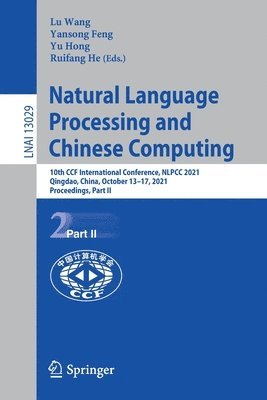 Natural Language Processing and Chinese Computing 1