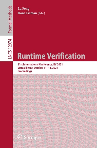 Lu Feng, Dana Fisman - Runtime Verification, Häftad