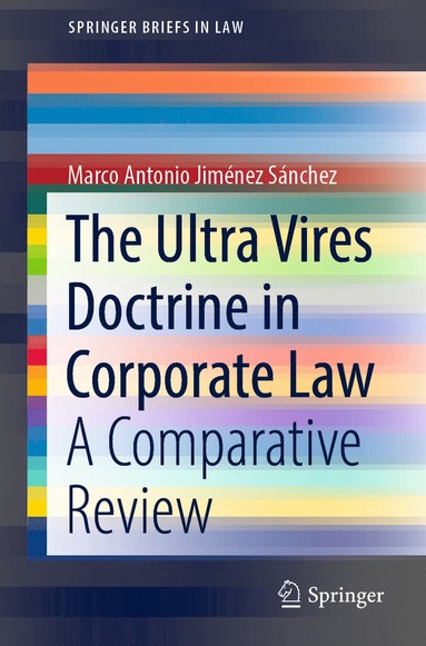 bokomslag Ultra Vires Doctrine in Corporate Law